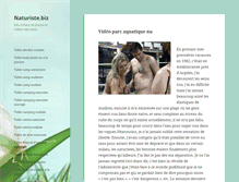 Tablet Screenshot of naturiste.biz